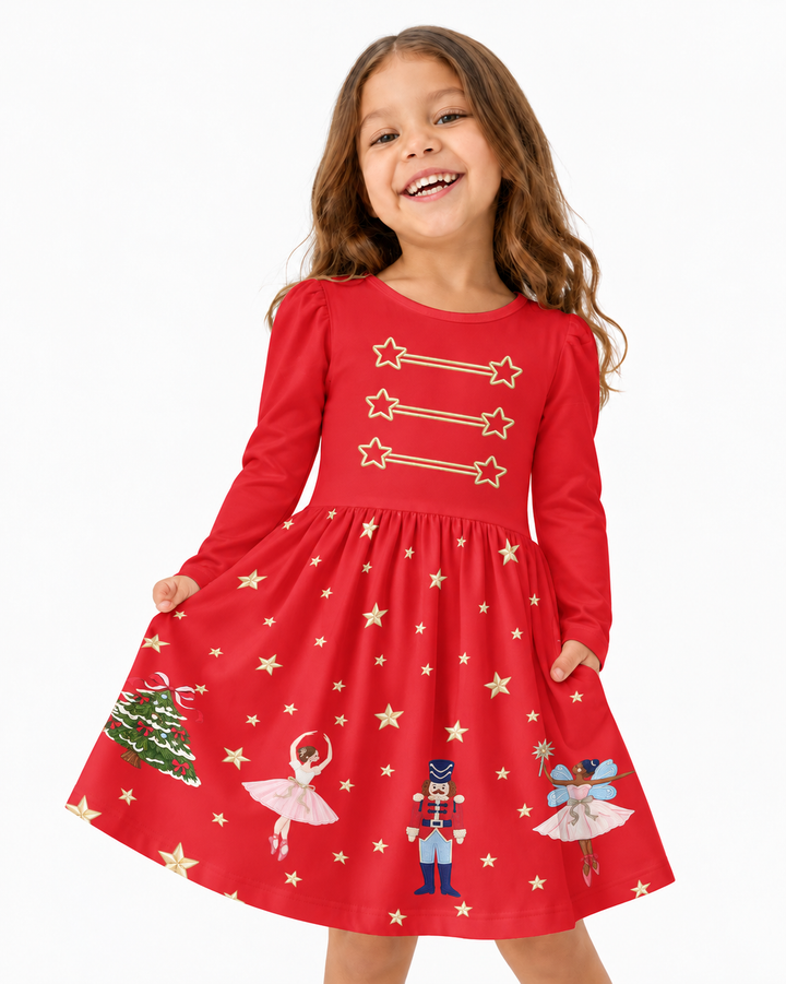 Nutcracker Starlight Bamboo Twirl Dress