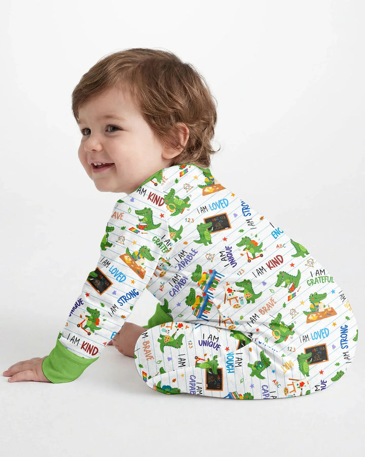 Gerippte Babykleidung mit individuellem Foto - Weich &amp; Skizzenhaft