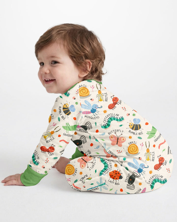 Bug Field Guide Bamboo Convertible Zippy