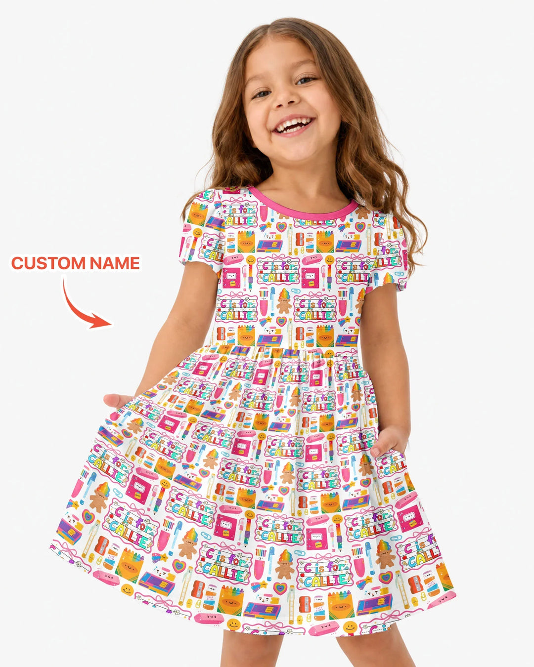 Vorlage Bambus Twirl Kleid