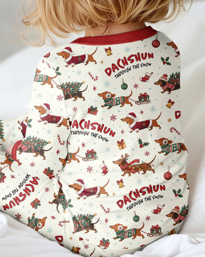 Dachshund Through The Snow Bamboo Convertible Zippy