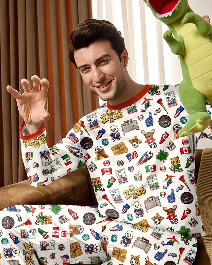 Vorlage Bambus-Pyjama-Set für Herren