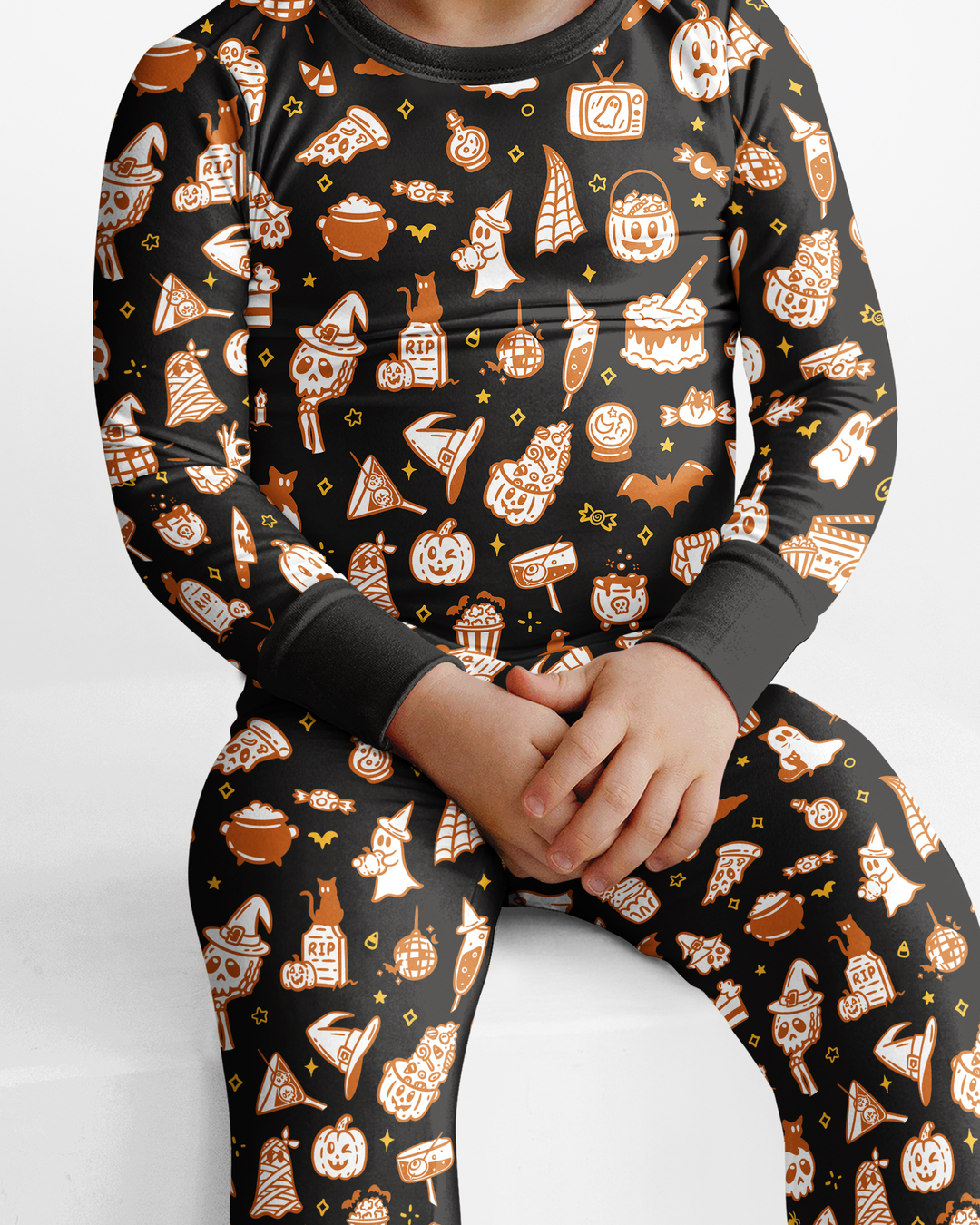 Spooky Season Bamboo Two Piece Long Sleeve Pajama Set