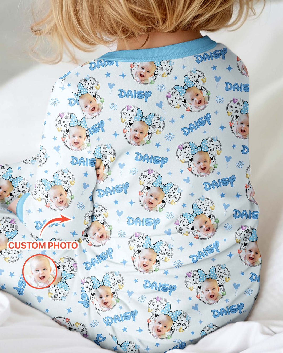 Custom Photo Little Princess Bamboo Convertible Zippy