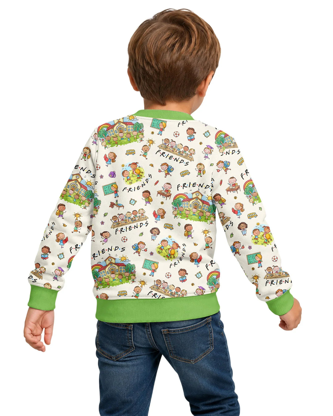 School Friends Forever Bamboo Crewneck Sweatshirt