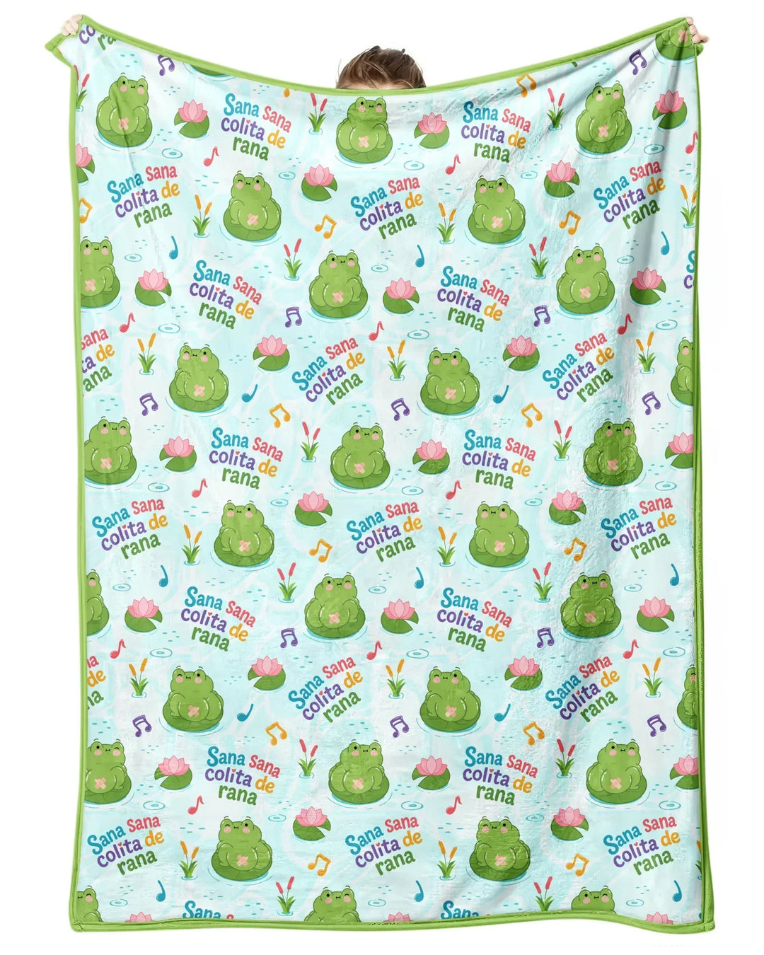 Sana Sana Colita De Rana Bamboo Blanket