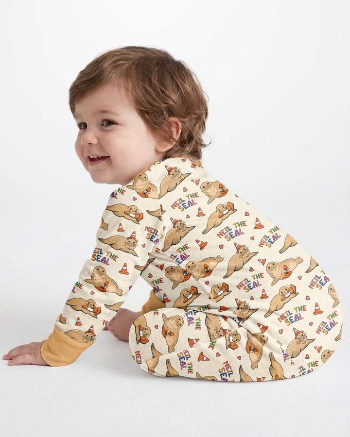 Neil The Seal Bamboo Convertible Zippy