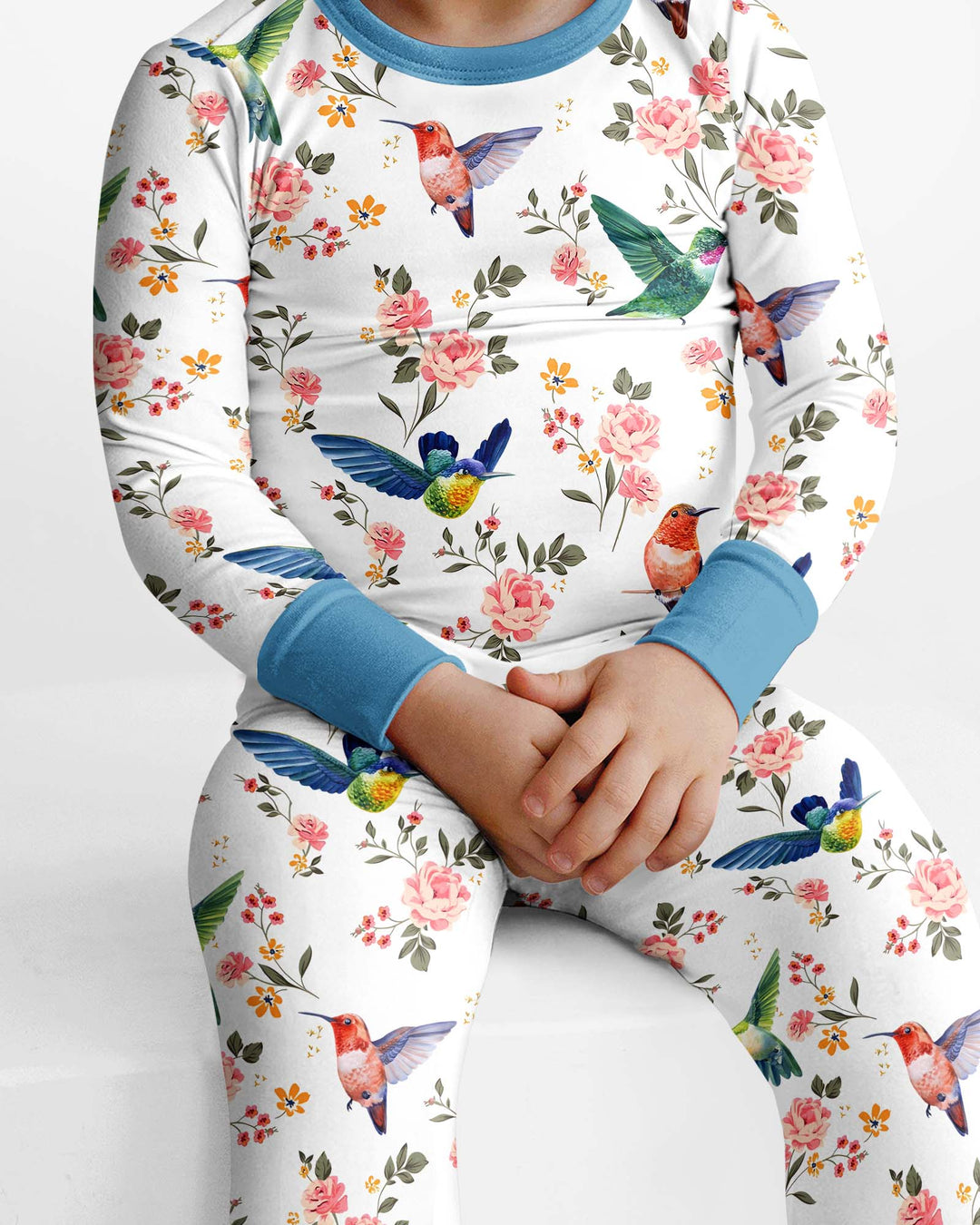Conjunto de pijama de dos piezas de bambú con mangas largas, plantilla PERSONALIZADA