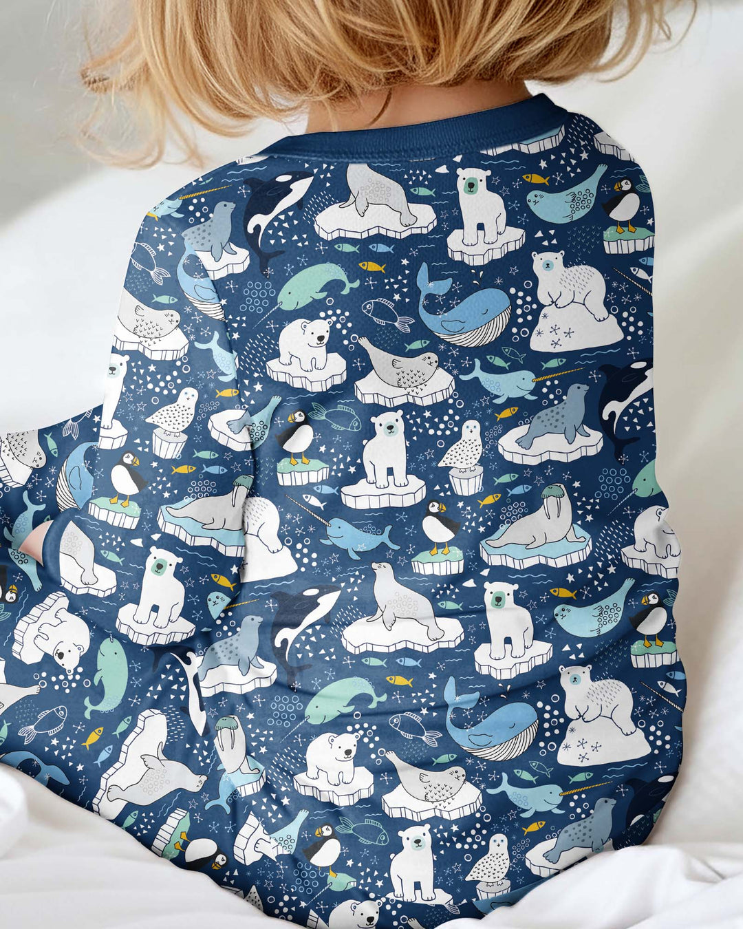 Animal Icebergs Bamboo Convertible Zippy