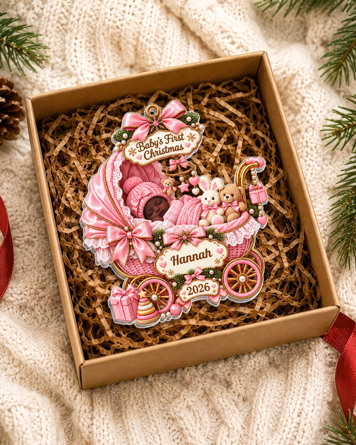 First Christmas 2026 - Personalized Acrylic Ornament