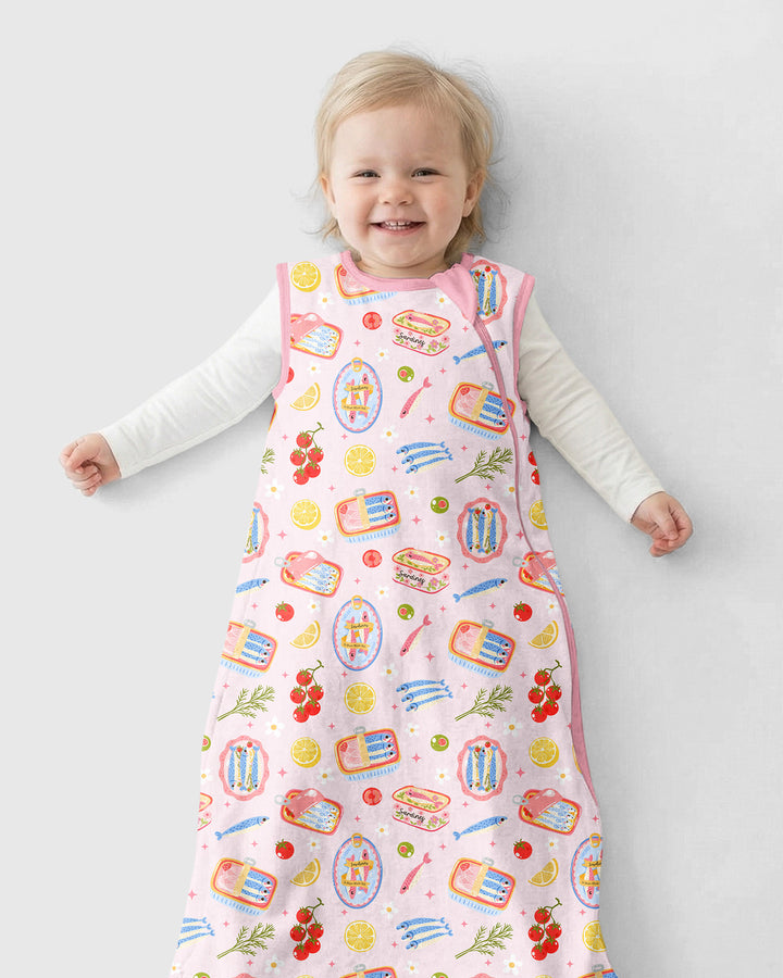 Preppy Sardines Bamboo Sleep Bag