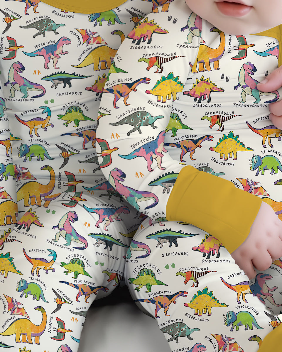 Little Dino World Bamboo Convertible Zippy