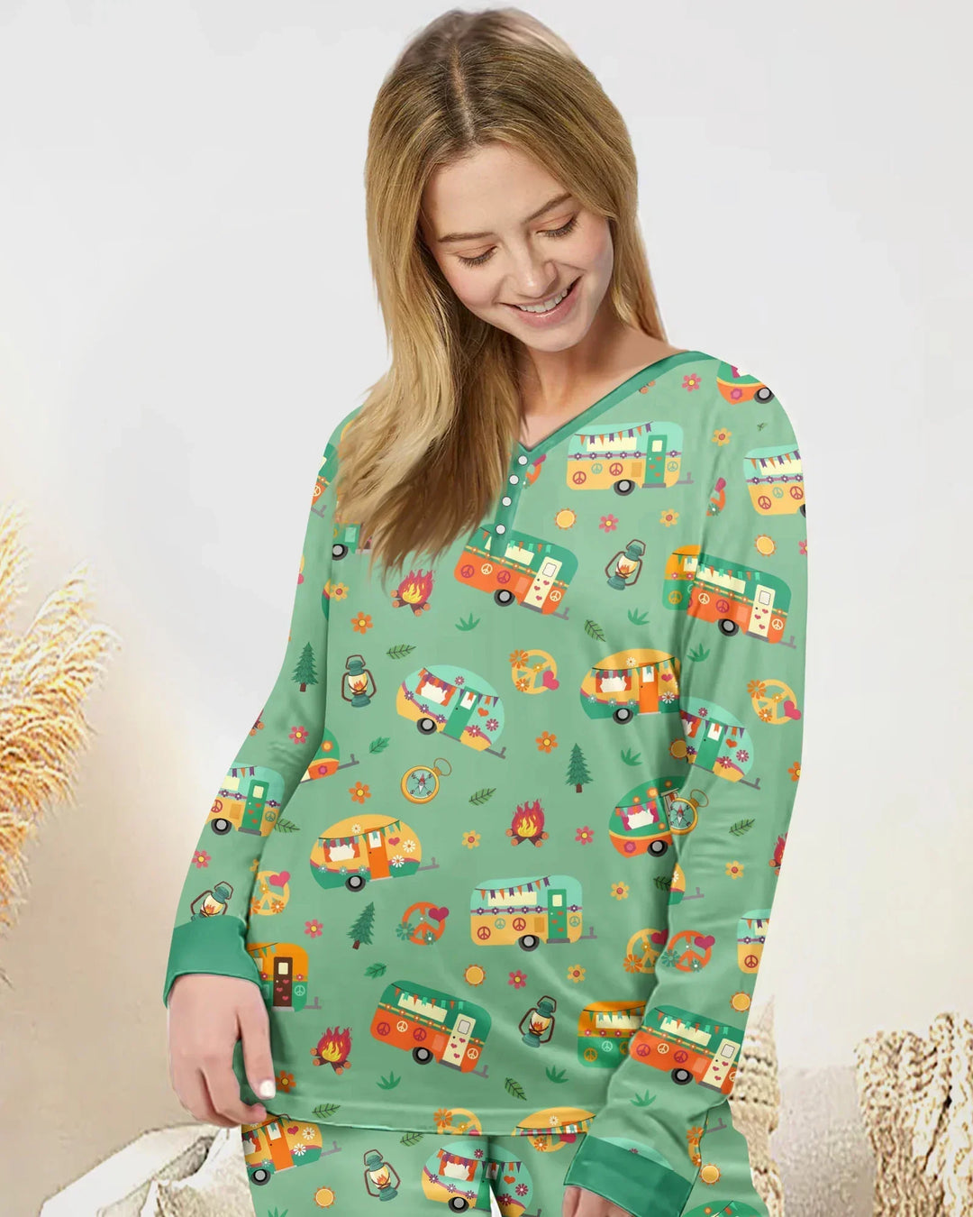 Pijama para mujer Happy Little Camper
