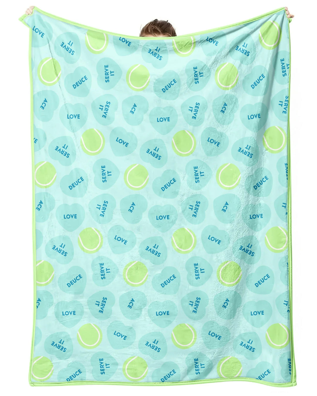 Tennis with Love Bamboo Blanket
