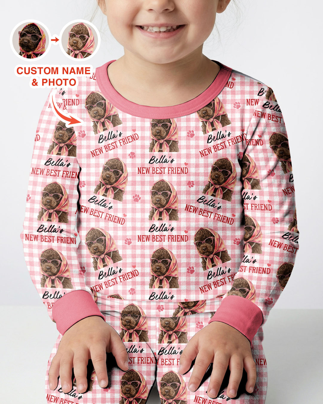 New Best Friend Bamboo Two Piece Long Sleeve Pajama Set