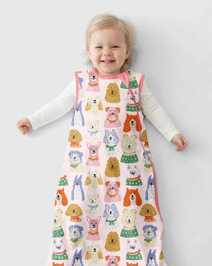 Puppy Portrait Bamboo Sleep Bag