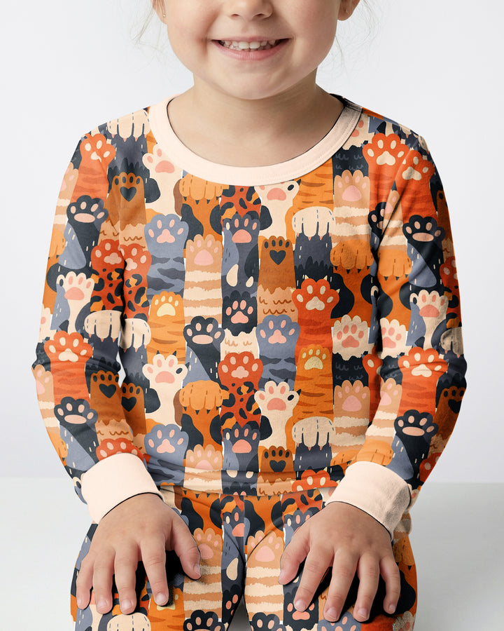 Curious Paws Bamboo Two Piece Long Sleeve Pajama Set