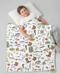Daddy's Fishing Buddy Daddy& Me Matching Bamboo Blanket