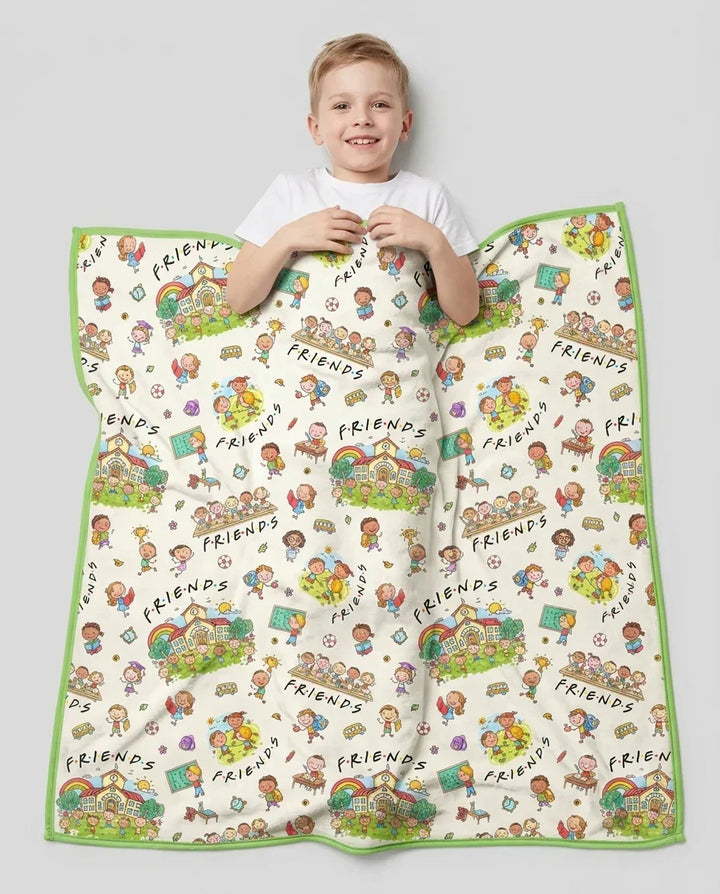 School Friends Forever Bamboo Blanket