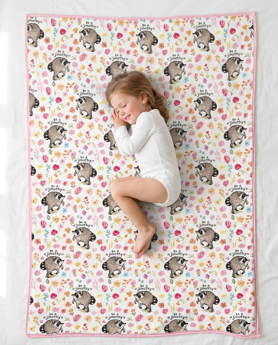Be A Jimothy Family Matching Bamboo Blanket