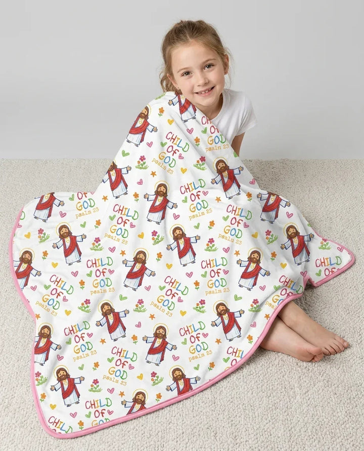 Jesus Loves Me Bamboo Blanket