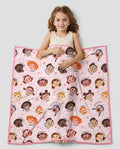 Feelings Vocabulary Bamboo Blanket