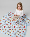 Cowboy Story Bamboo Blanket