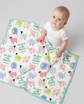 The Lord Is My Shepherd Psalm 23 Bamboo Blanket