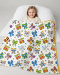 Magical Mirror Bow Bamboo Blanket