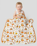 Fall Silly Goose Bamboo Blanket