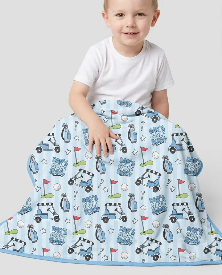 Dad's Golf Buddy Bamboo Blanket