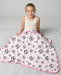 Goal Squad Family Matching Bamboo Blanket