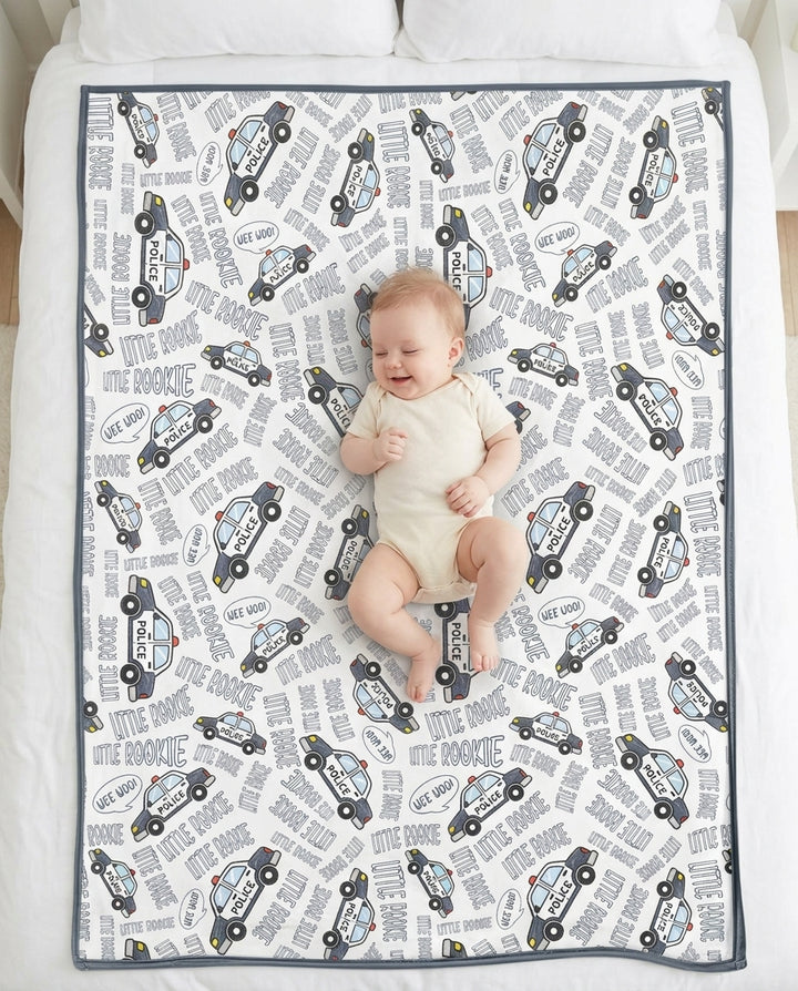 Little Rookie Bamboo Blanket
