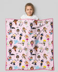 Vorlage Quilt Decke