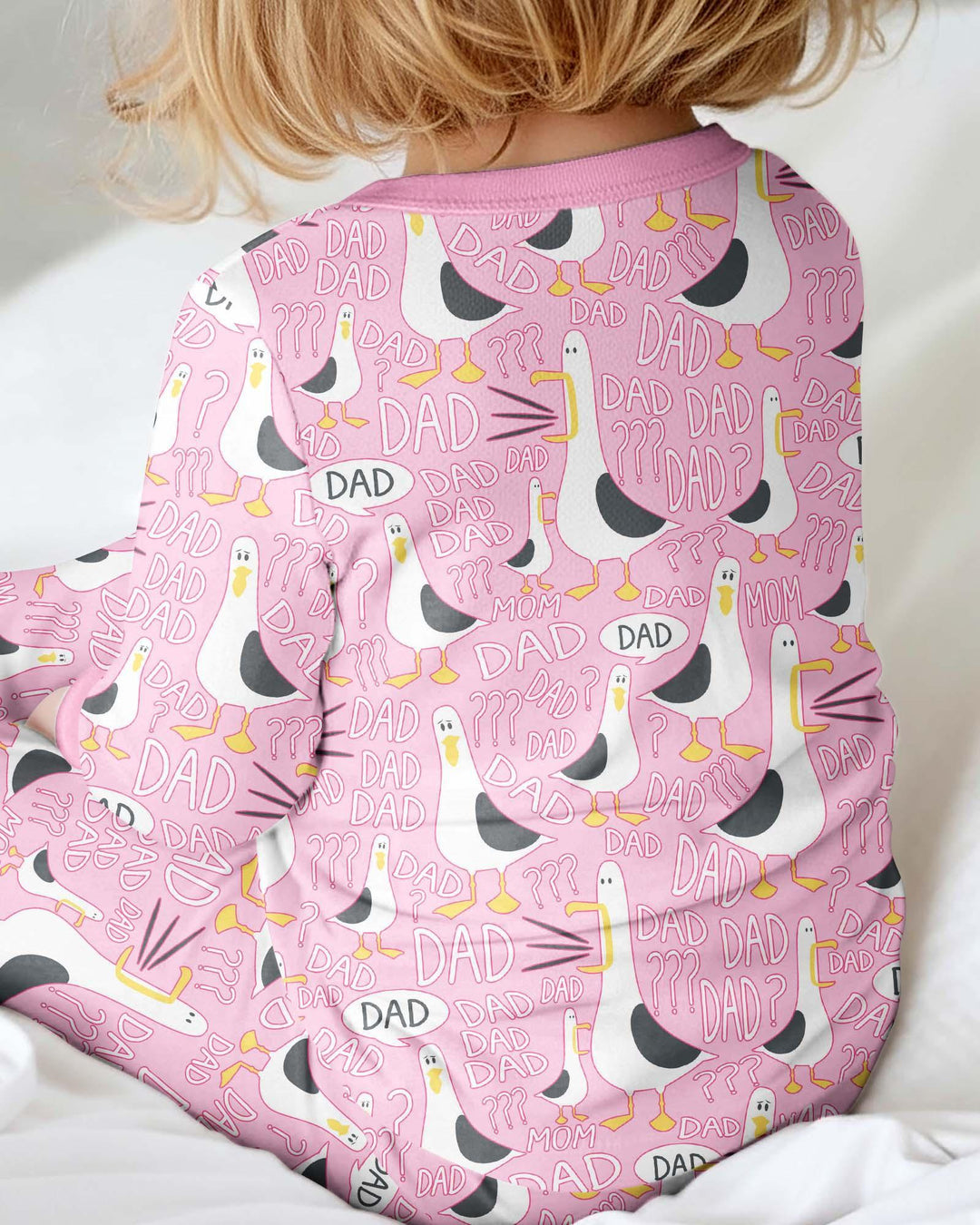 Funny Seagull DAD Bamboo Convertible Zippy