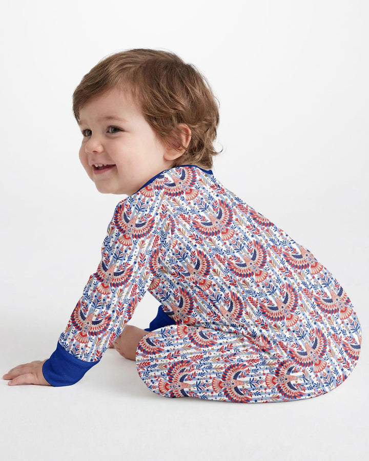 Patriotic Eagle Bamboo Convertible Zippy