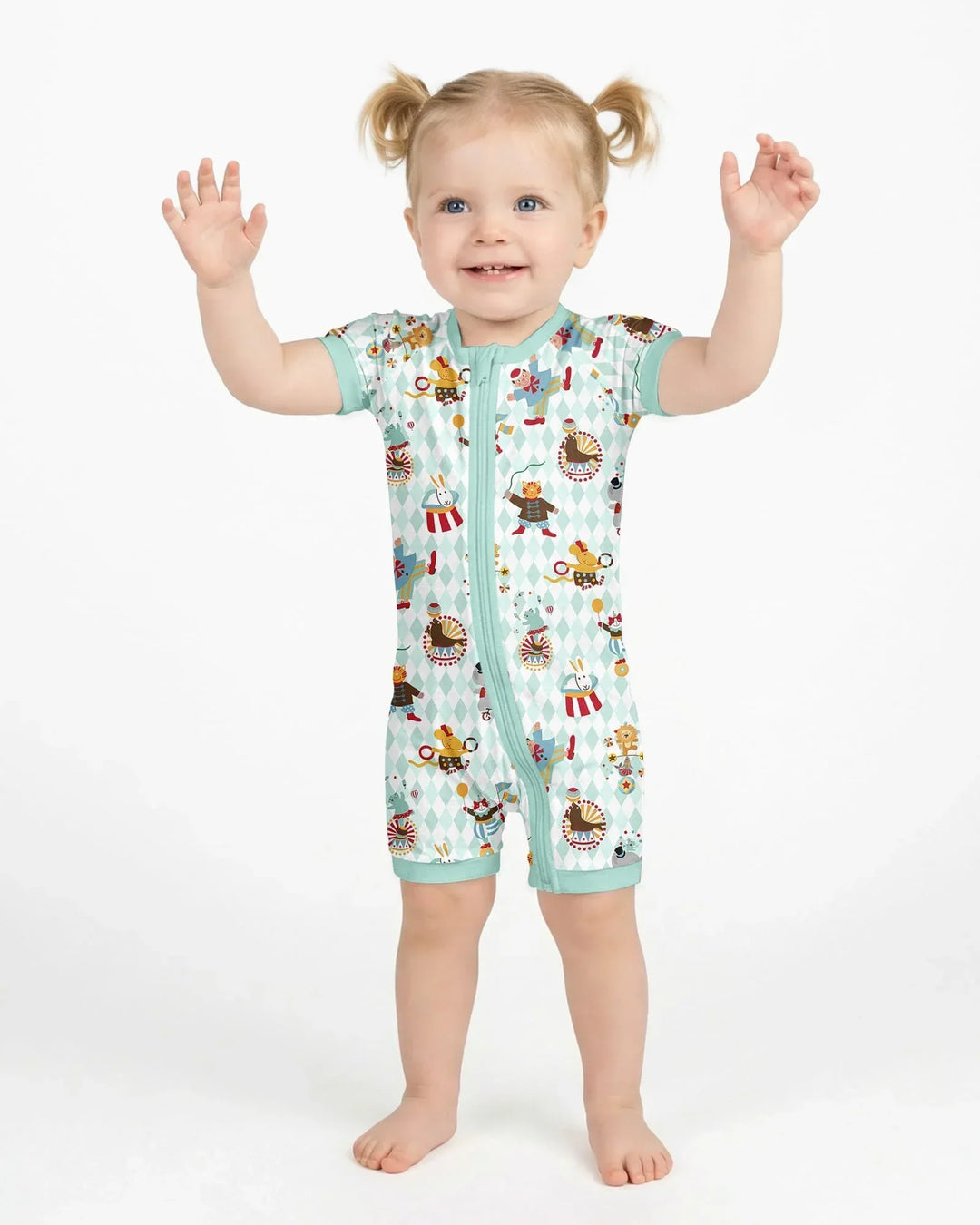 Circus Animal Bamboo Shorty Zippy