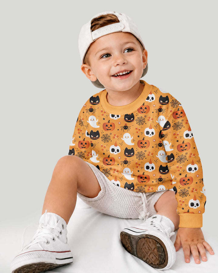 Halloween Party Bamboo Crewneck Sweatshirt