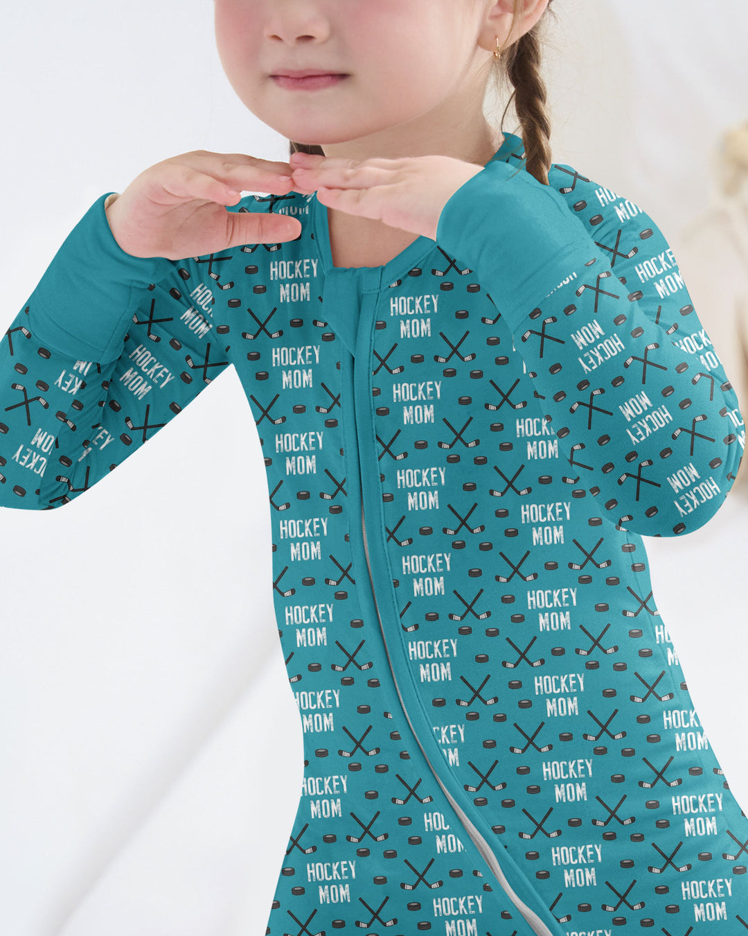 Hockey Mom Bamboo Convertible Zippy