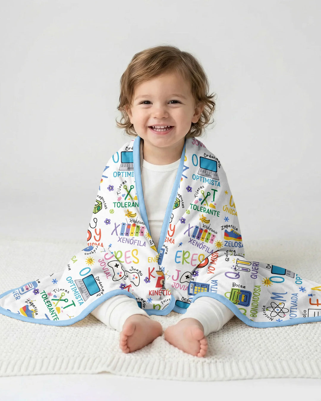 You Are Spanish Alphabet Version Bamboo Blanket