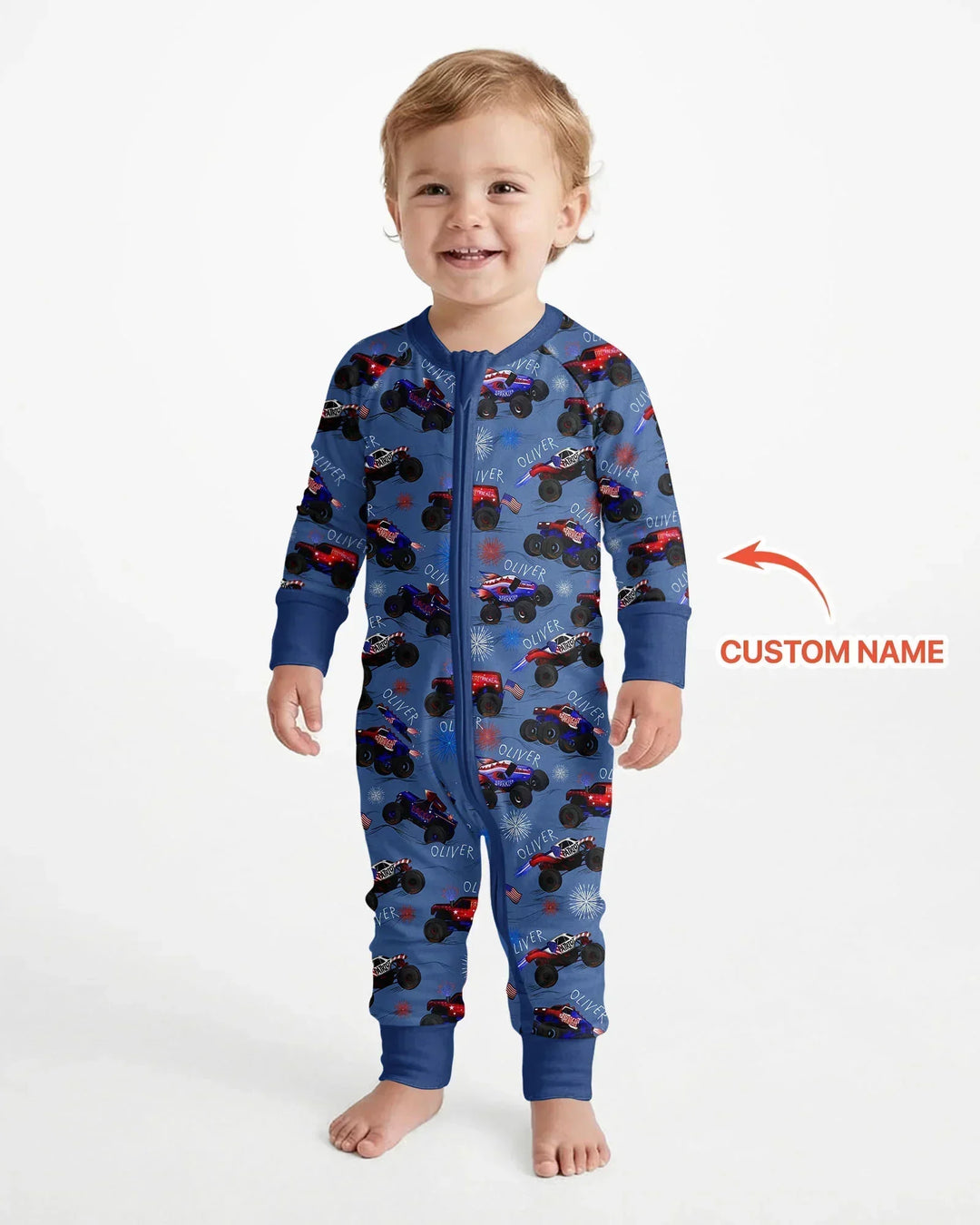 All American Thunder Custom Name Bamboo Convertible Zippy