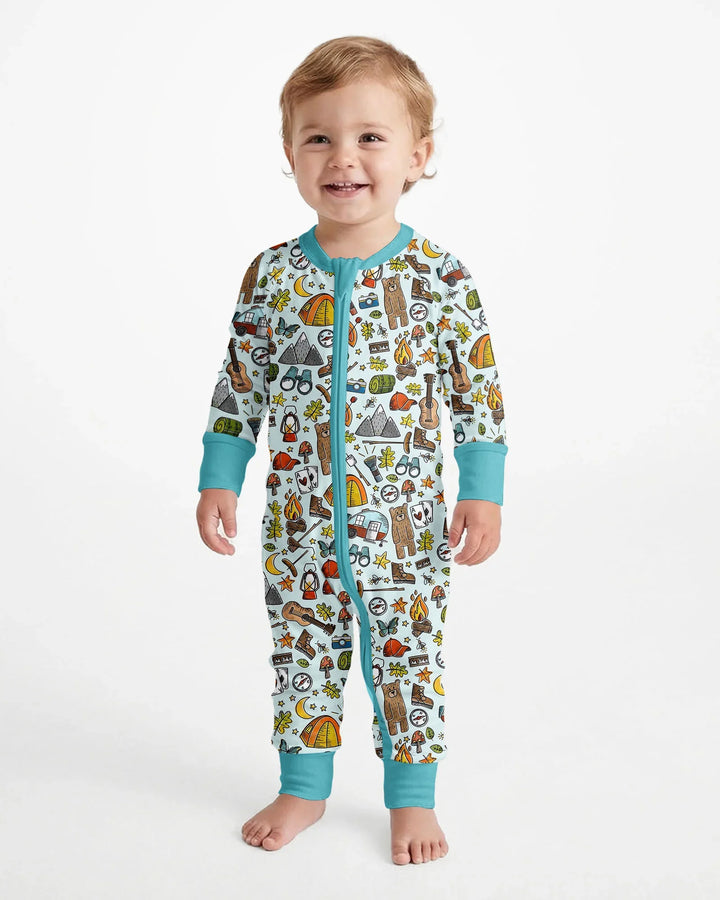 Funny Camper Family Matching Bamboo Convertible Zippy