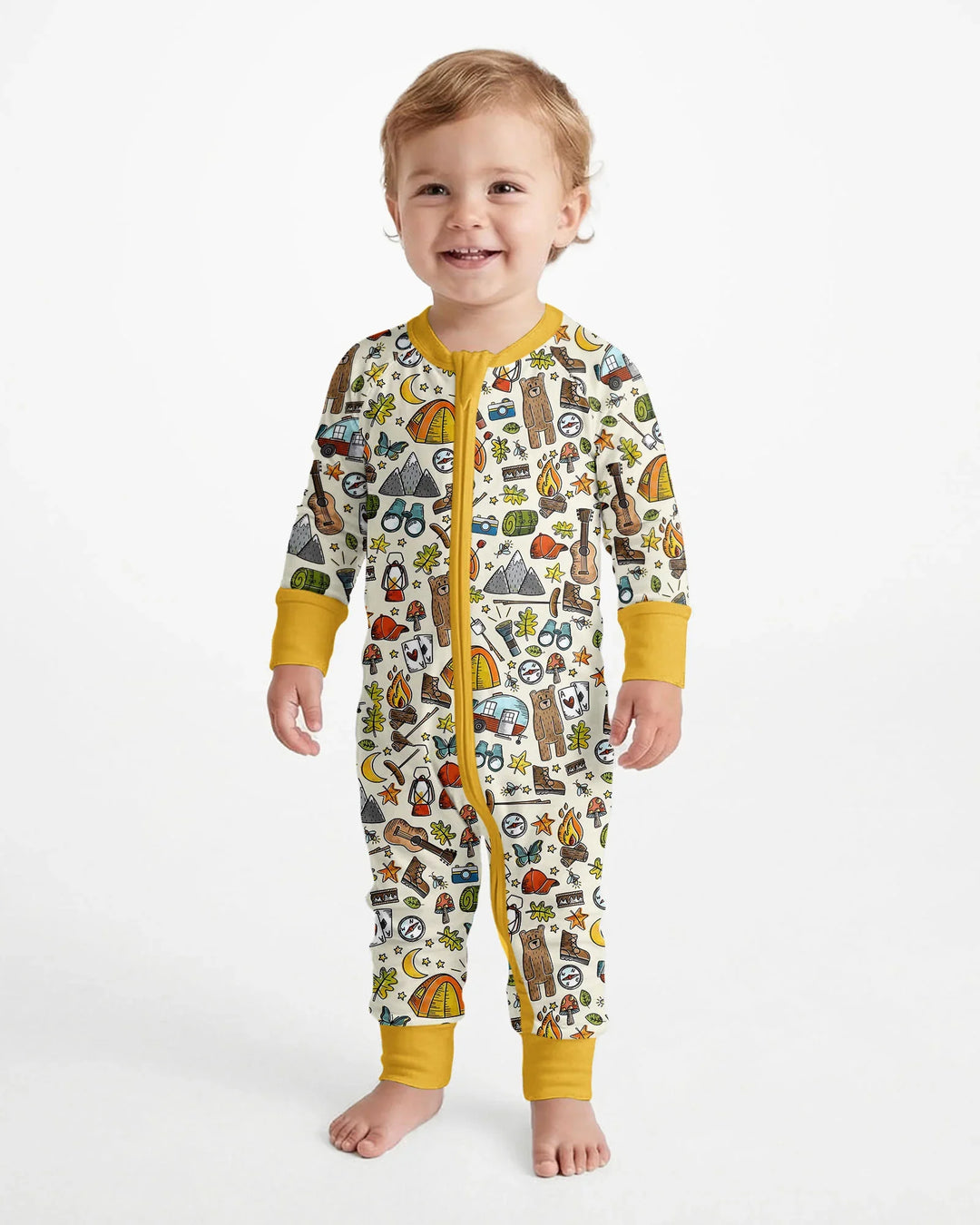 Funny Camper Family Matching Bamboo Convertible Zippy