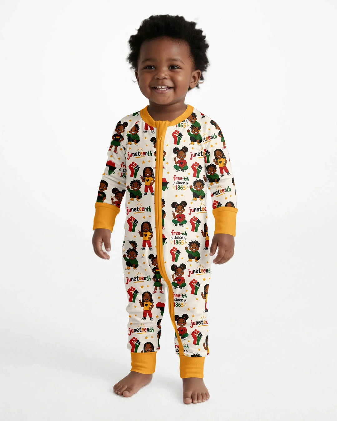 Juneteenth Free-ish Since 1865 Bamboo Convertible Zippy
