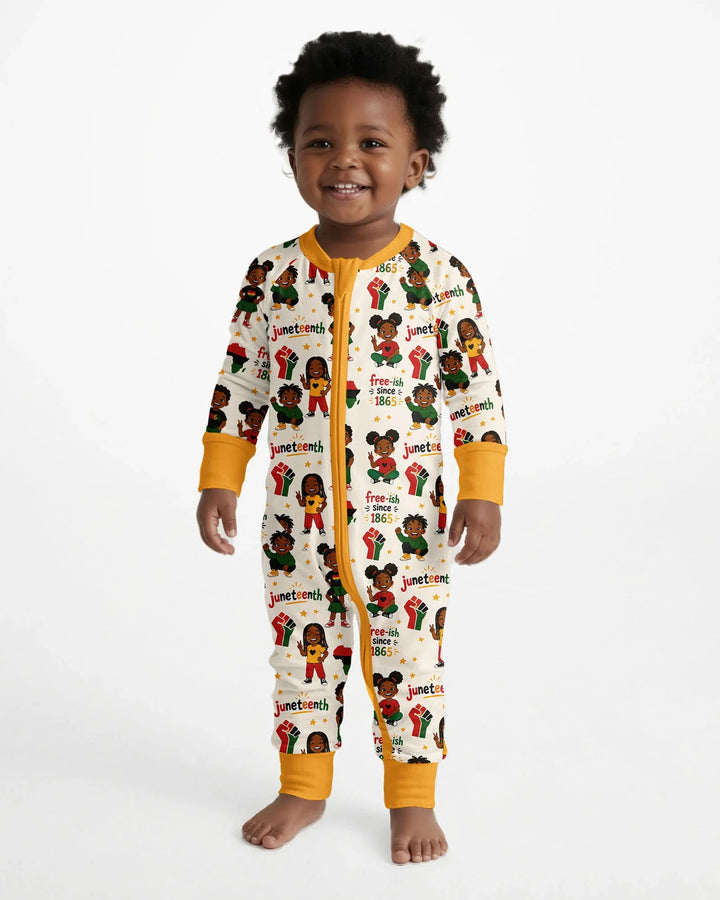 Juneteenth Free-ish Since 1865 Bamboo Convertible Zippy