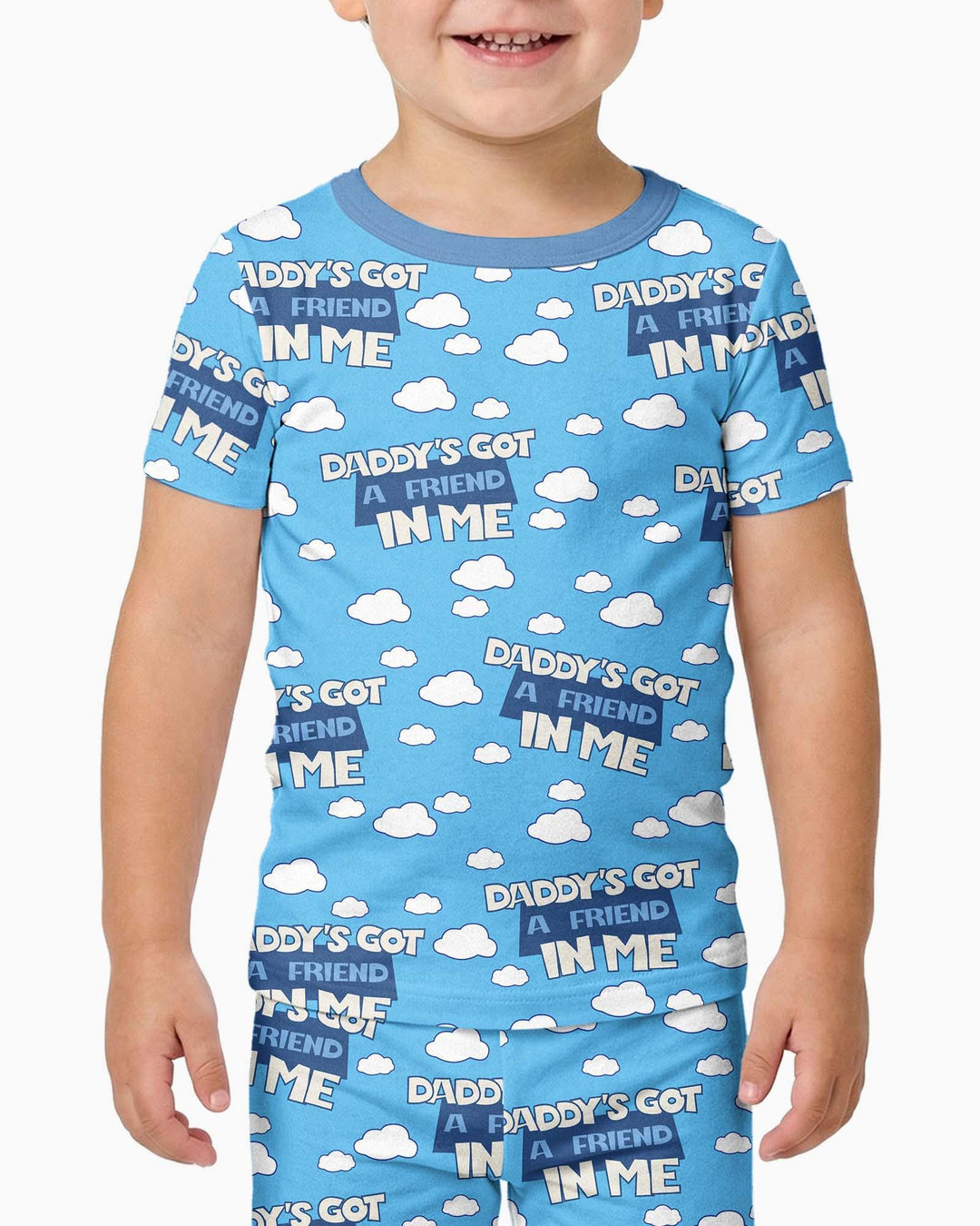 Zweiteiliges, kurzärmliges Pyjama-Set mit Marienkäfern