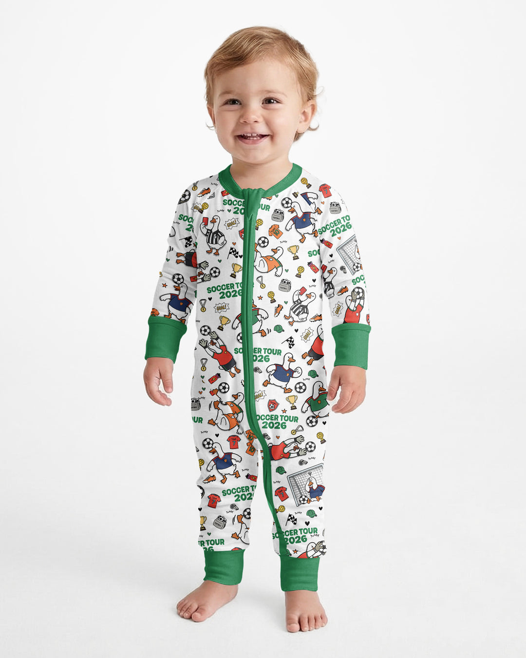 Funny Goose Soccer Tour 2026 Bamboo Convertible Zippy