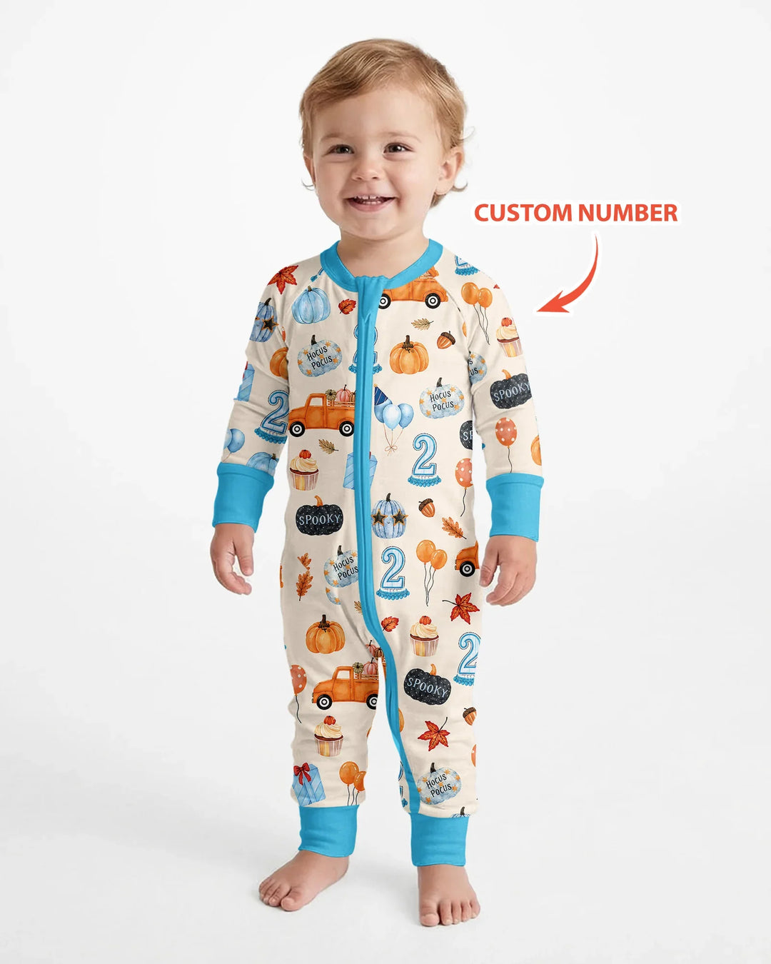 Little Pumpkin Birthday Bamboo Convertible Zippy