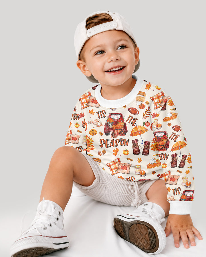 Fall Tis the Season Bamboo Crewneck Sweatshirt