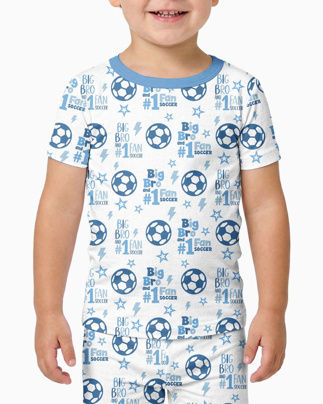 Zweiteiliges, kurzärmliges Pyjama-Set mit Marienkäfern